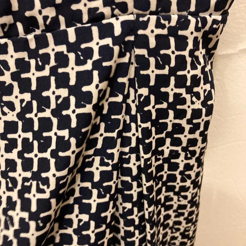 ModCloth Geometric Fit & Flare Patterned Sundress L - Picture 3 of 6